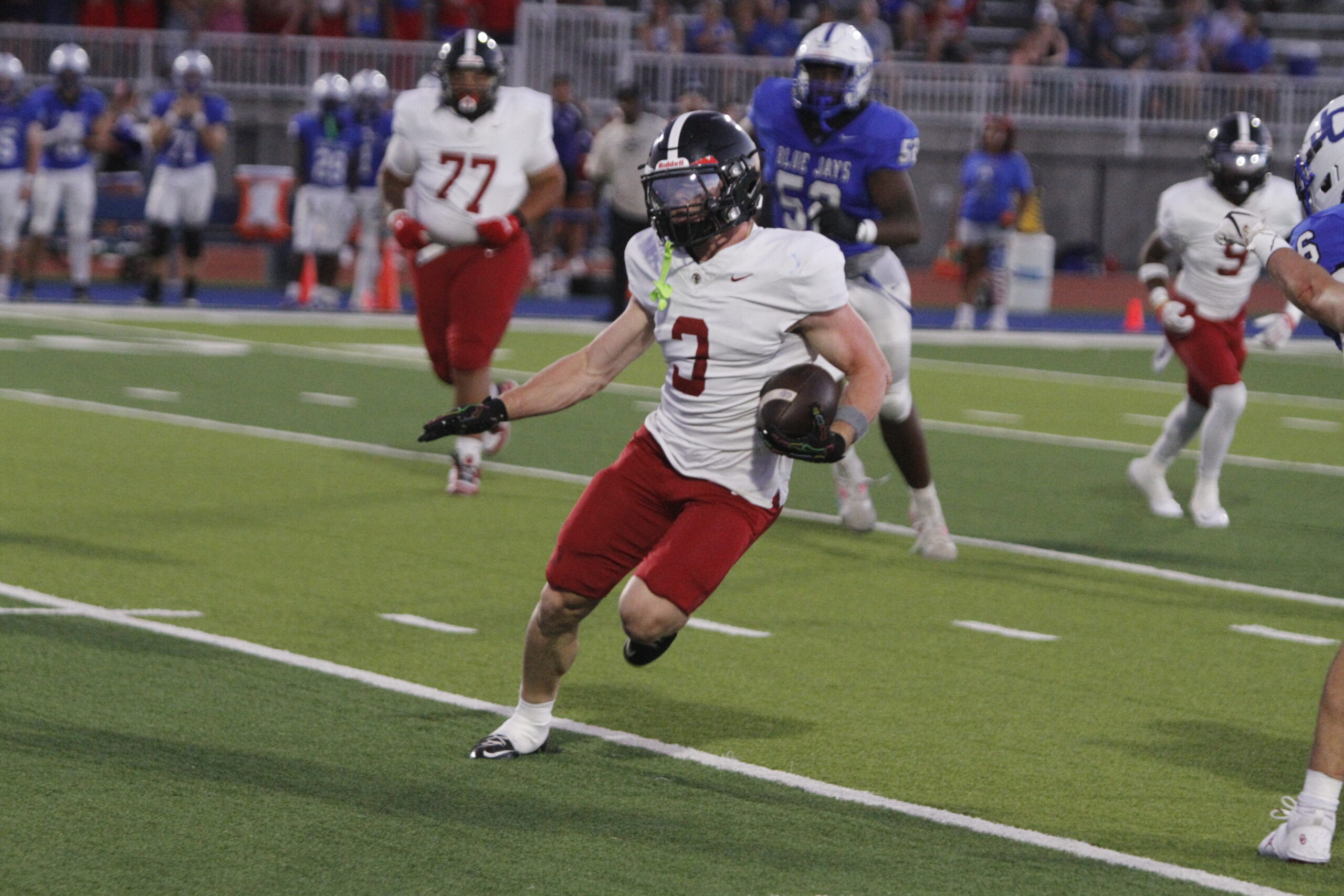 Lawrence secures 31-7 win over Junction City with physical defensive performance